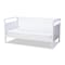 Baxton Studio Cintia White Finished Wood Twin Size Daybed 158-9642 - alternate 1